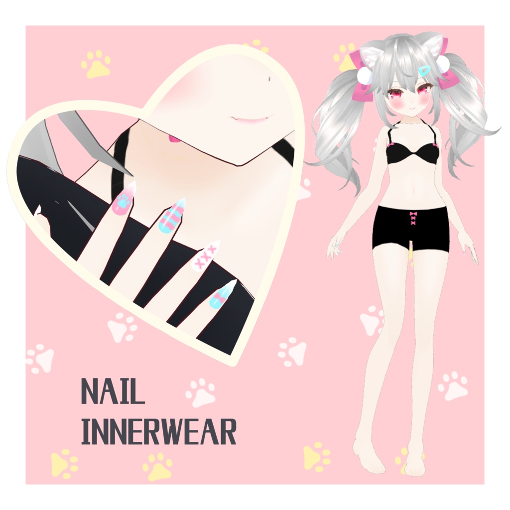 【VRoid】「ティラミス Tiramisu」オリジナル3Dモデル