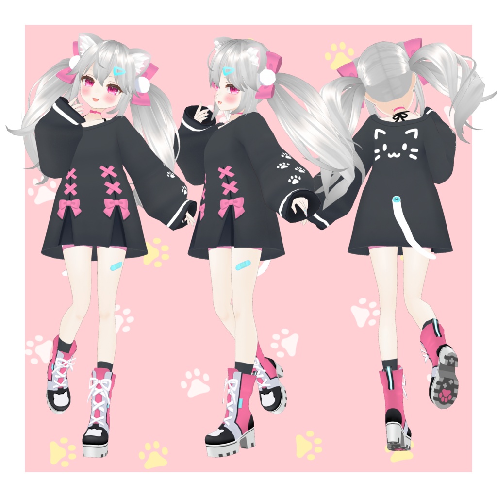 【VRoid】「ティラミス Tiramisu」オリジナル3Dモデル