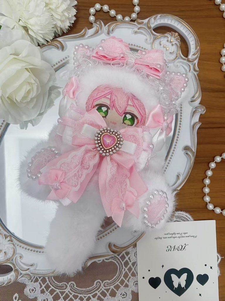 ❤︎ おすわりぬい服 着ぐるみ ねこちゃん 10~12cm ❤︎