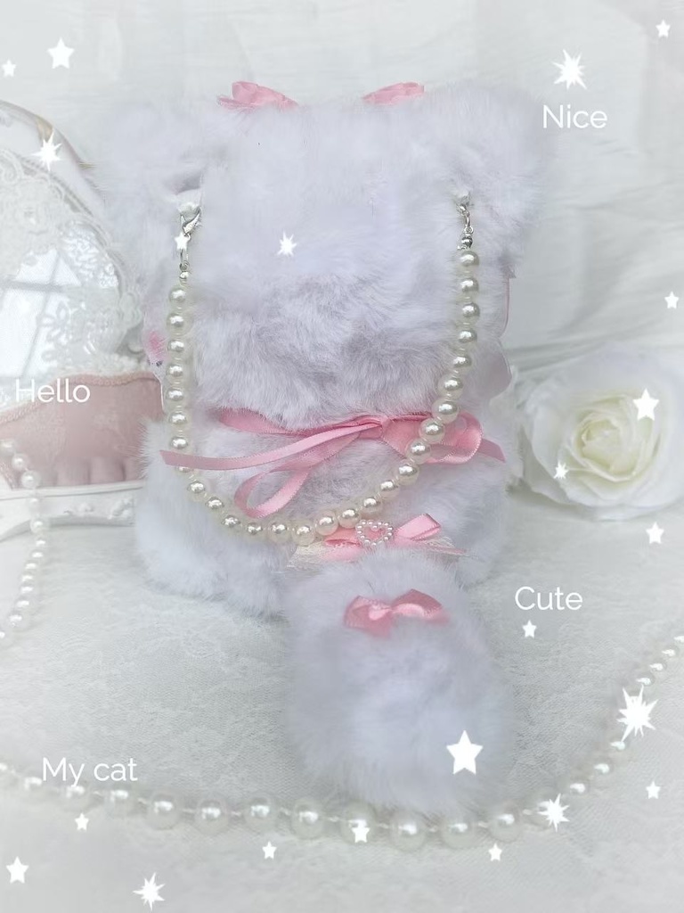❤︎ おすわりぬい服 着ぐるみ ねこちゃん 10~12cm ❤︎