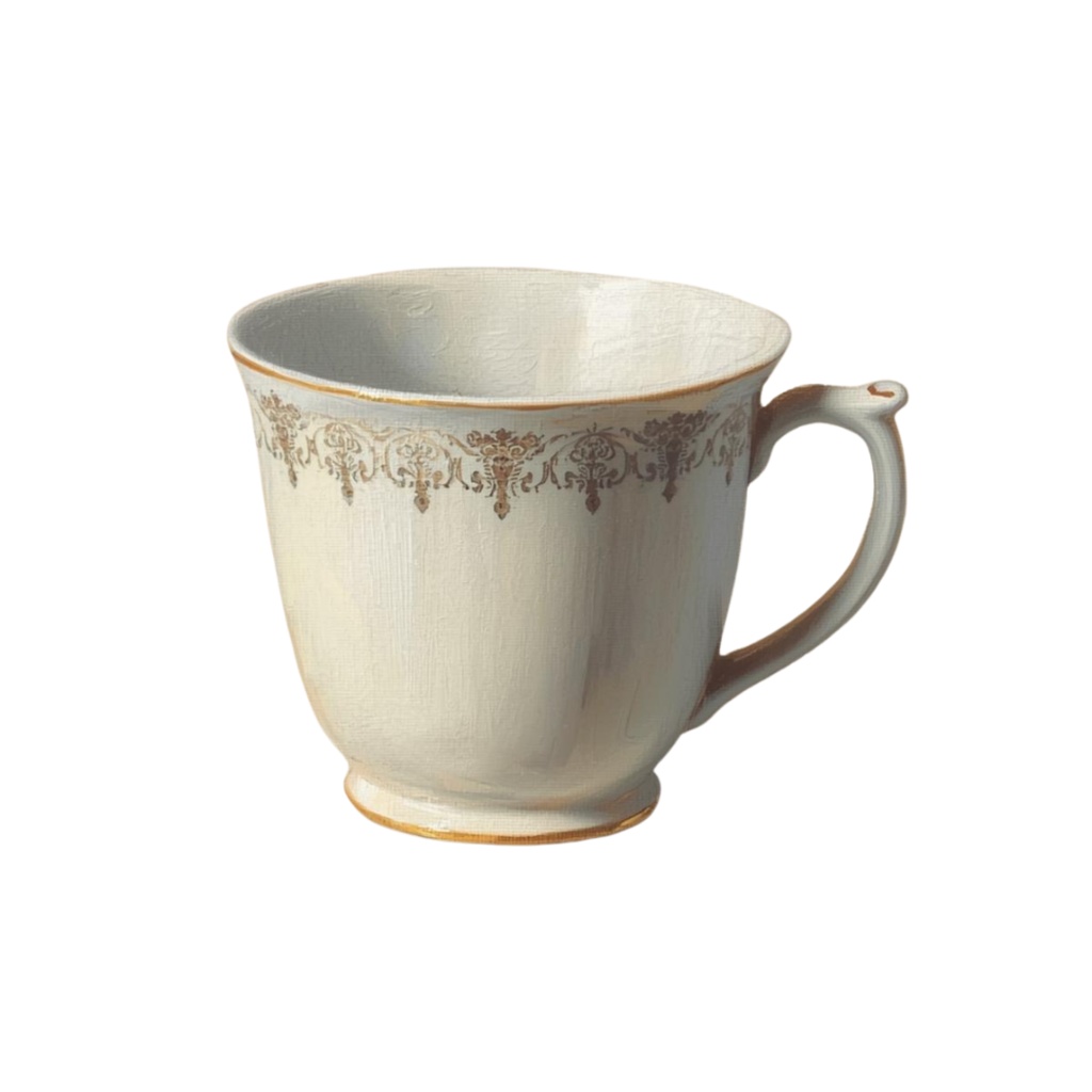 【ちいさなアトリエ】コーヒー&スイーツ素材(全8種)|PNG背景透過