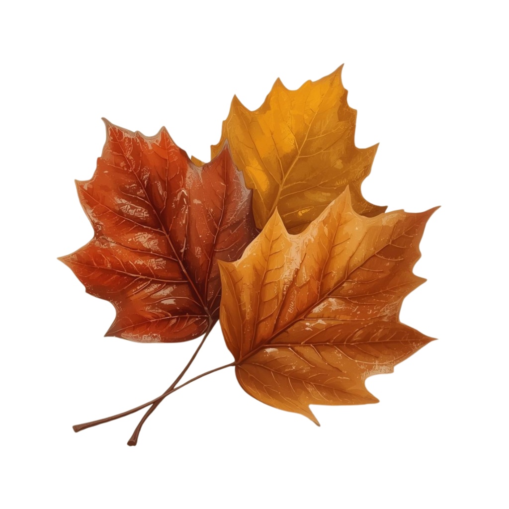 【ちいさなアトリエ】秋のほっこり素材(全10種類)|PNG背景透過