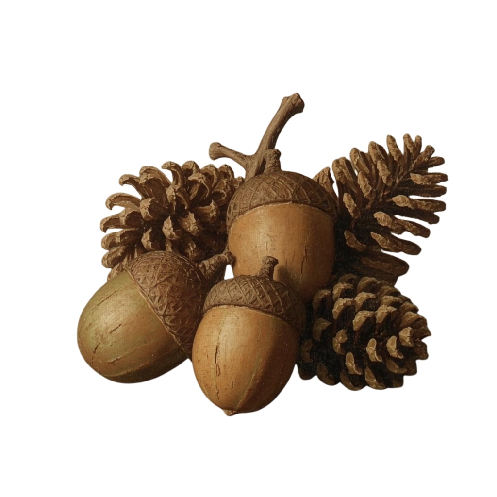 【ちいさなアトリエ】秋のほっこり素材(全10種類)|PNG背景透過