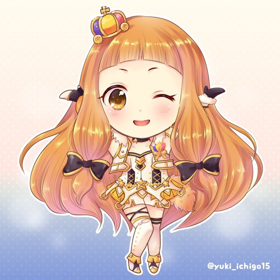 パーティタイムゴールド 市原仁奈 アクリルキーホルダー