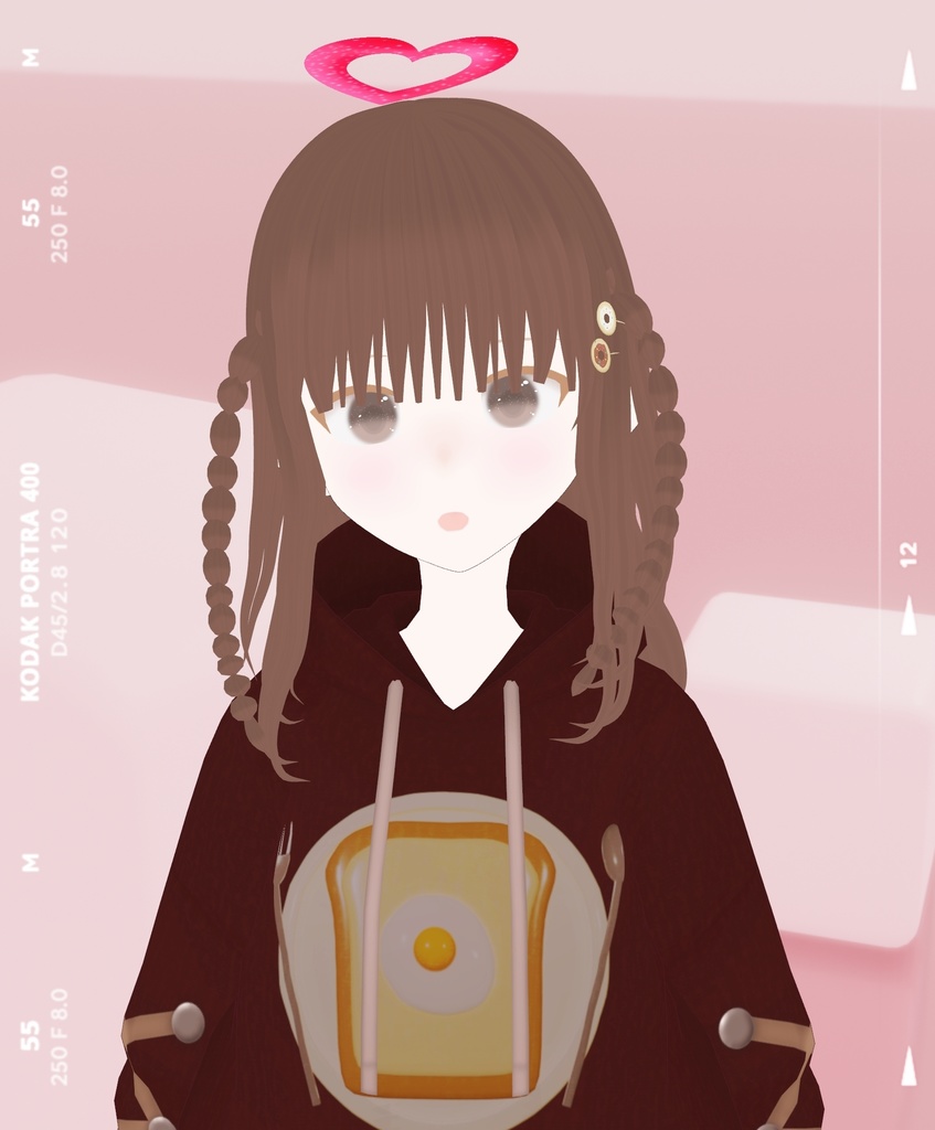 オリジナルVRoidモデル 「こな」