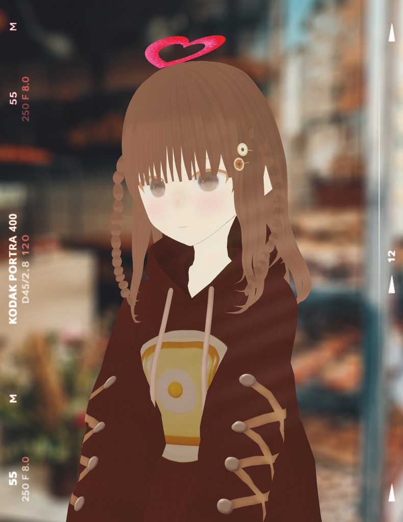 オリジナルVRoidモデル 「こな」