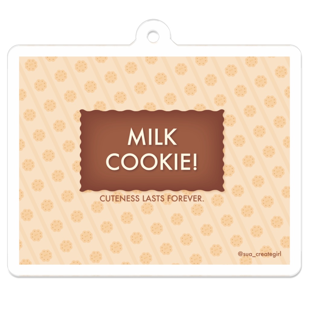 [キーホルダー] MILK COOKIE!