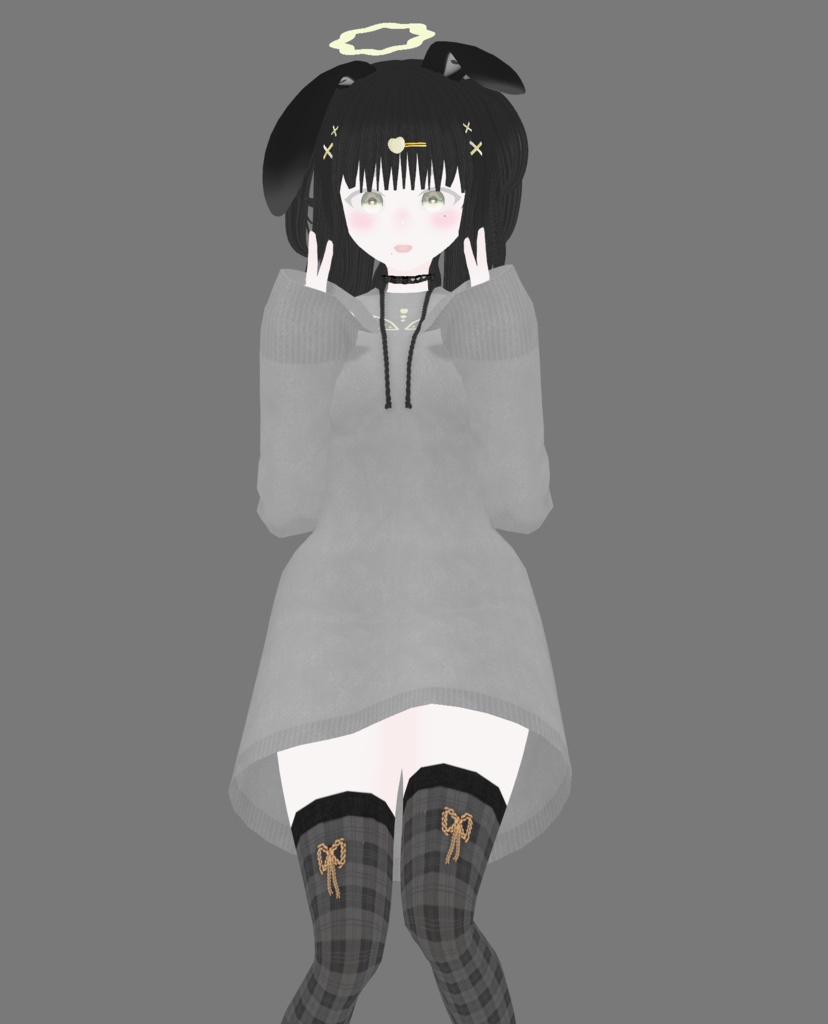 オリジナルVRoidモデル「シェル」