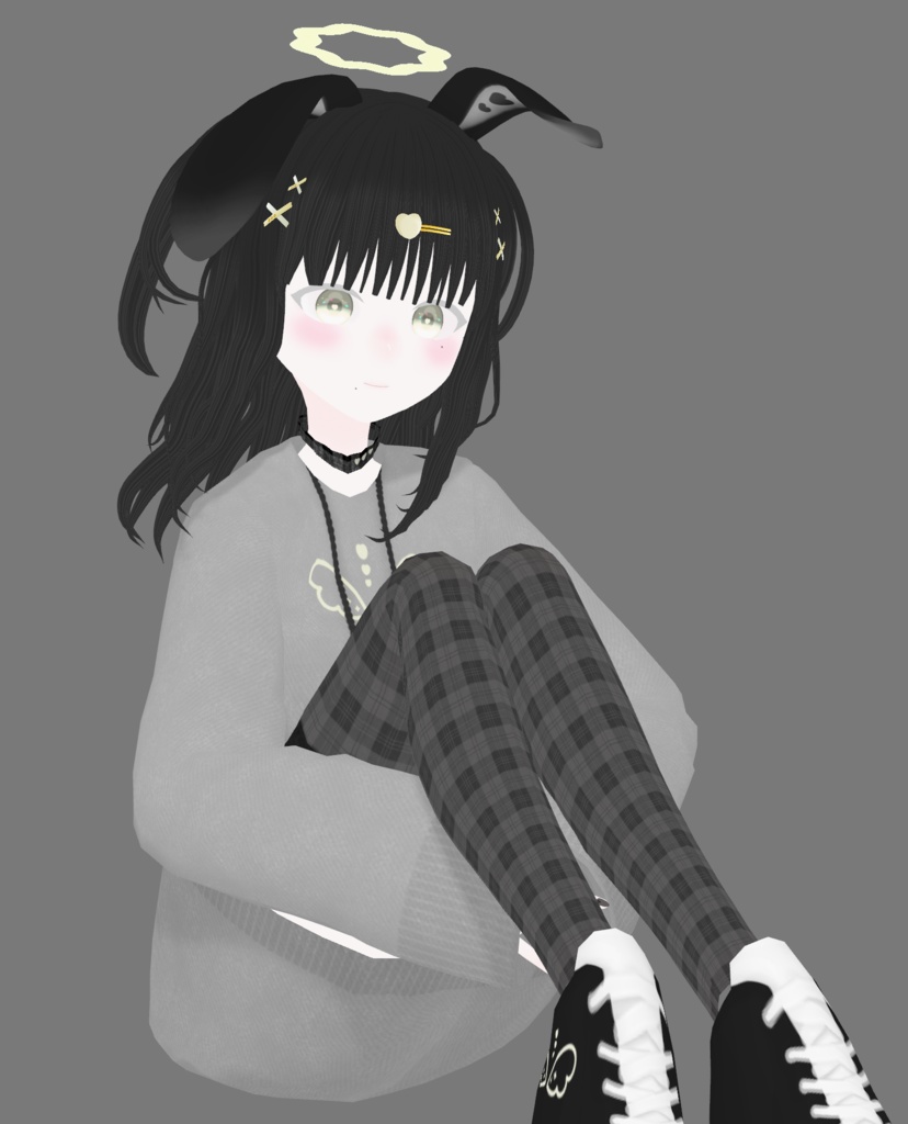 オリジナルVRoidモデル「シェル」