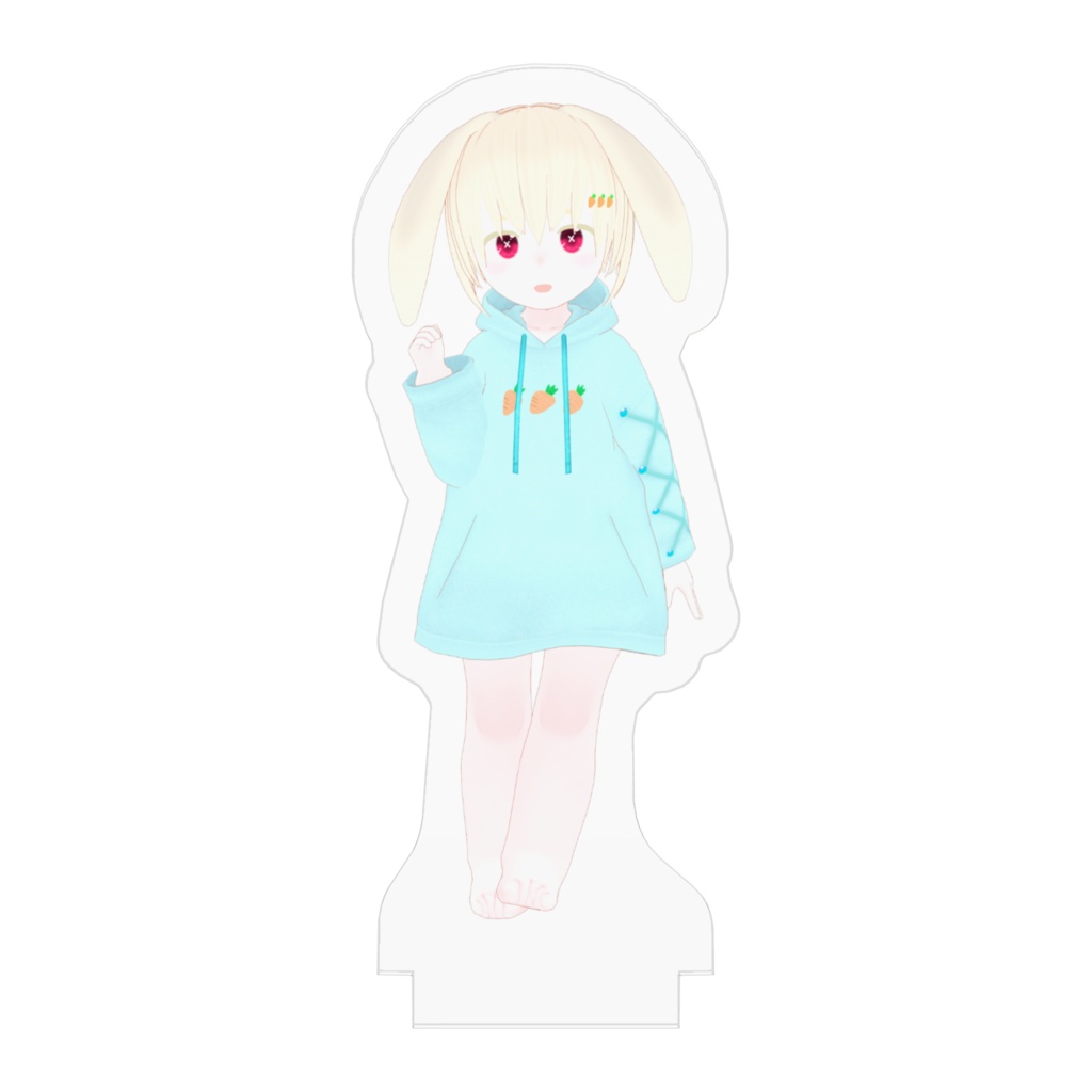 キャロットのアクリルフィギュア