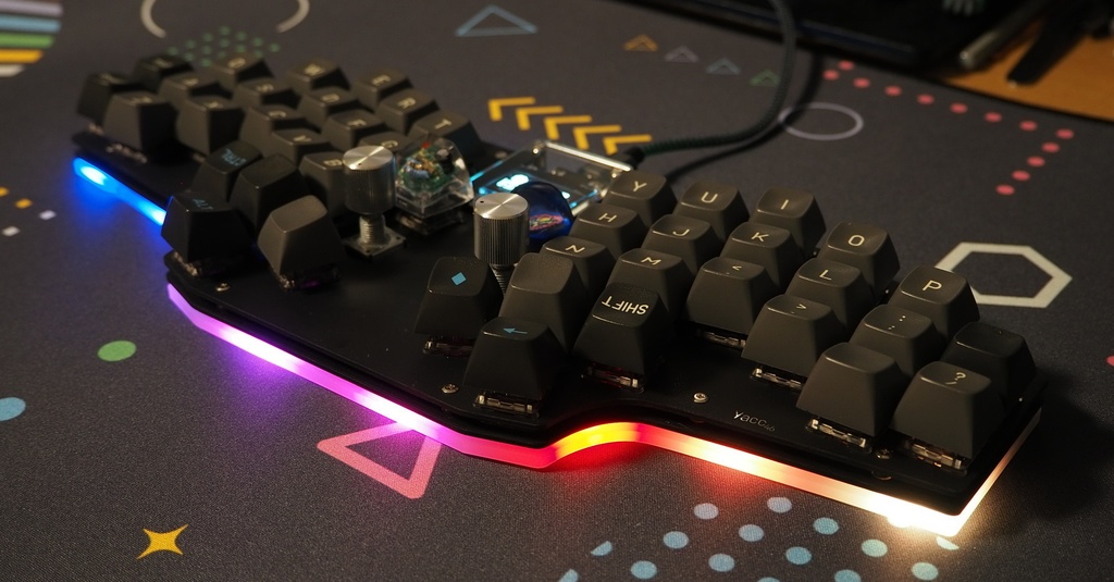 yacc46 自作キーボードキット