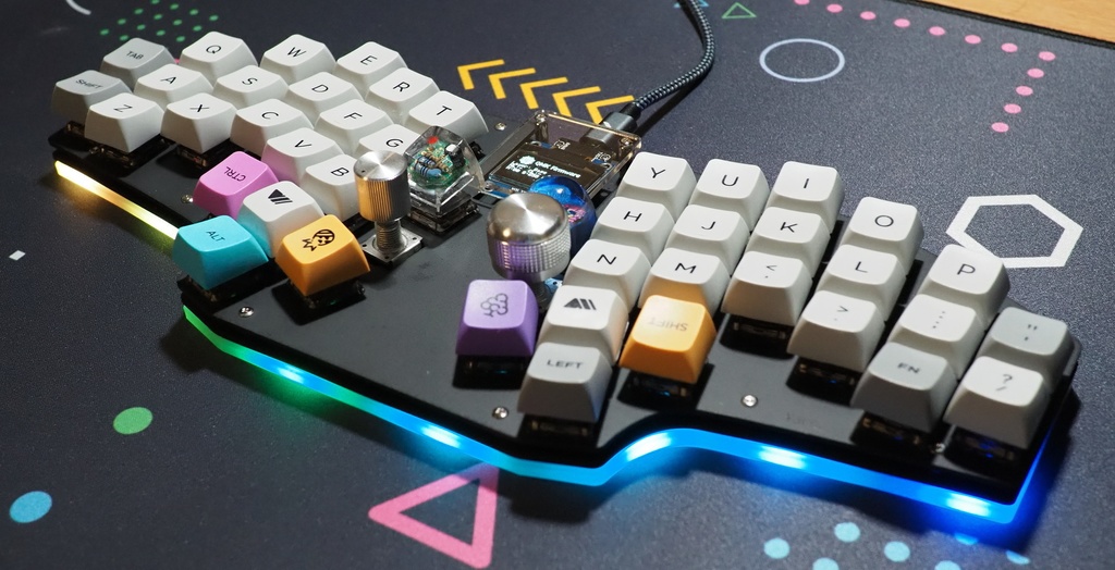 yacc46 自作キーボードキット