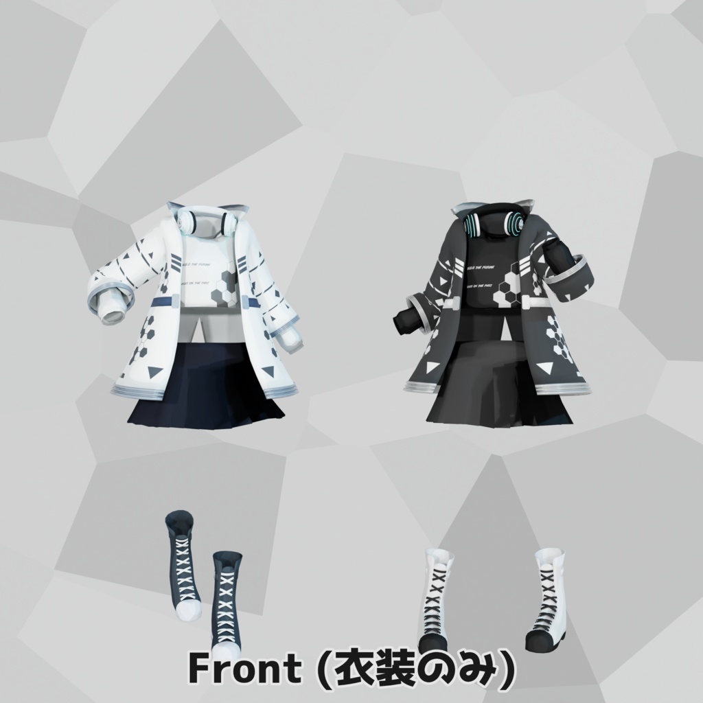 ミルクちゃん用衣装「Cyber Honycomb」