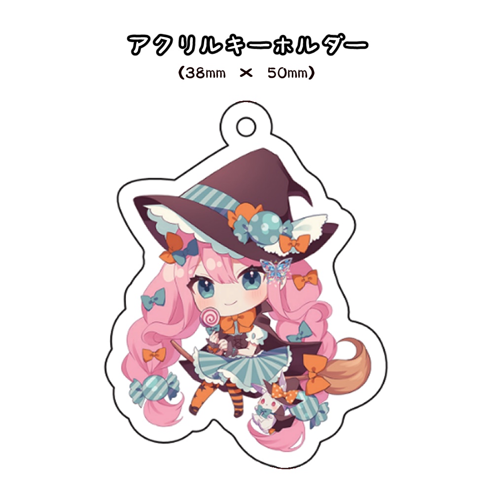 2021ハロウィンこまり アクリルグッズ