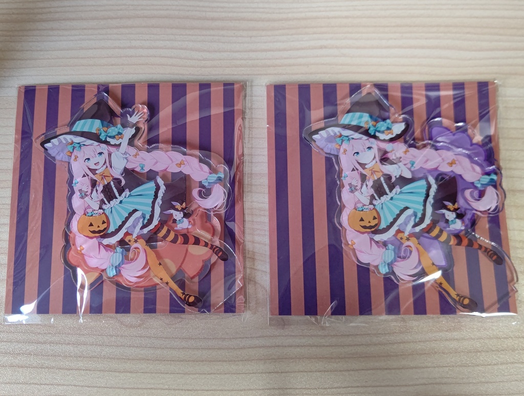2021ハロウィンこまり アクリルグッズ