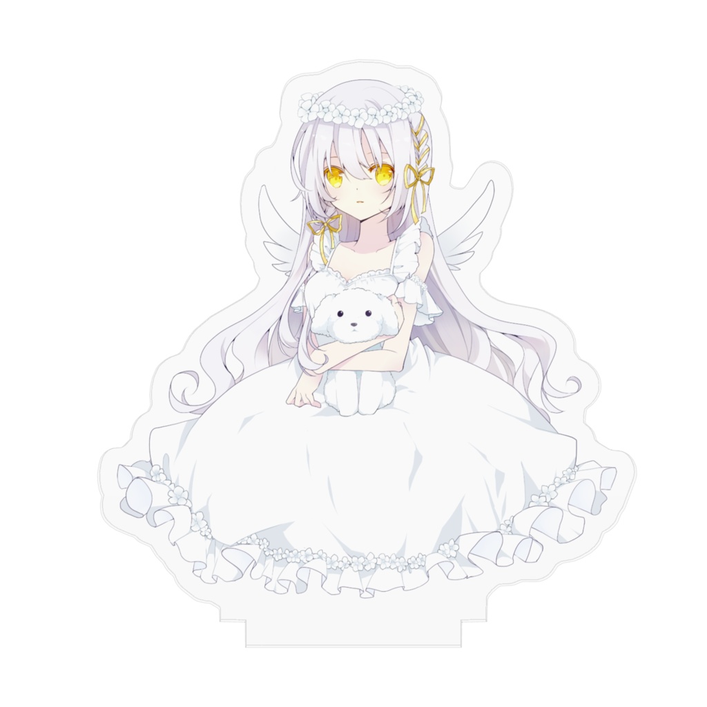 Skyether - White Trace アクリルフィギュア/スタンド (たねまきわんこ)