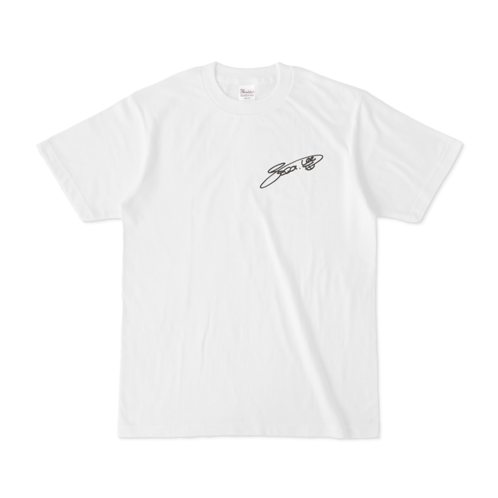 サインロゴ Tシャツ ホワイト