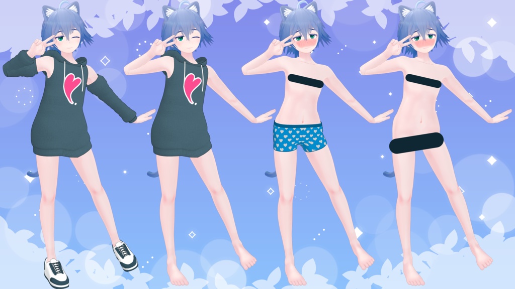 オリジナル3Dモデル【リルハート】