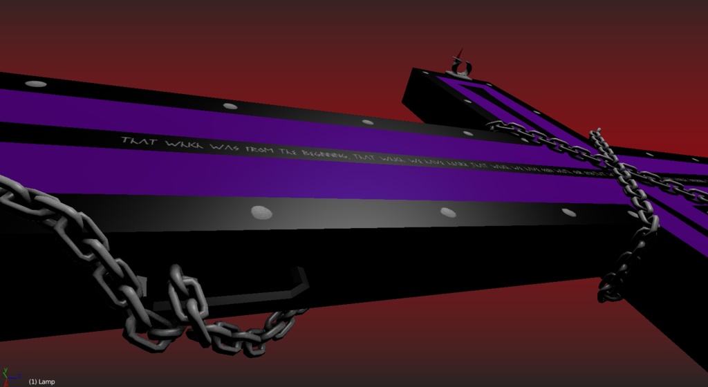 【VRC/ゲーム制作/映像制作向け】十字架大剣「メタノイア・スタヴロス」オリジナル3Dモデル