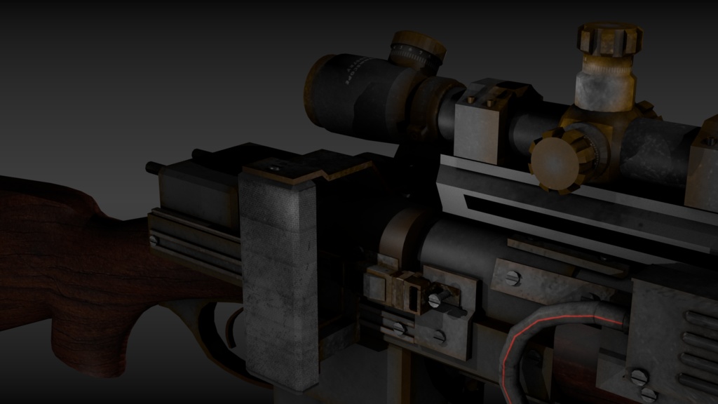 GaussDoubleBarrelShotGunーガウスダブルバレルショットガン【3Dモデル/ゲーム制作/映像制作/VRC向け】