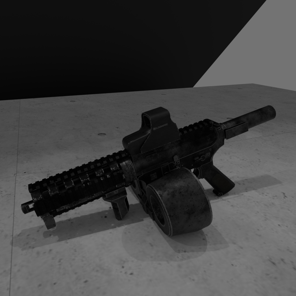 【パーツ切り替え式】M16C PATRIOT【映像制作/ゲーム制作/VRC向け】