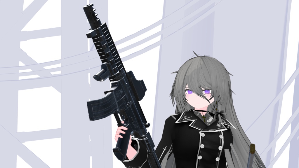 【パーツ切り替え式】M16C PATRIOT【映像制作/ゲーム制作/VRC向け】