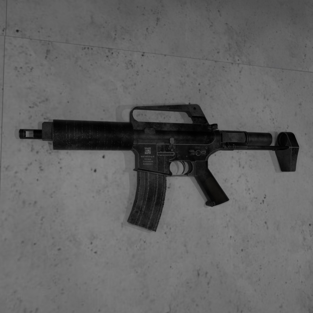 【パーツ切り替え式】M16C PATRIOT【映像制作/ゲーム制作/VRC向け】