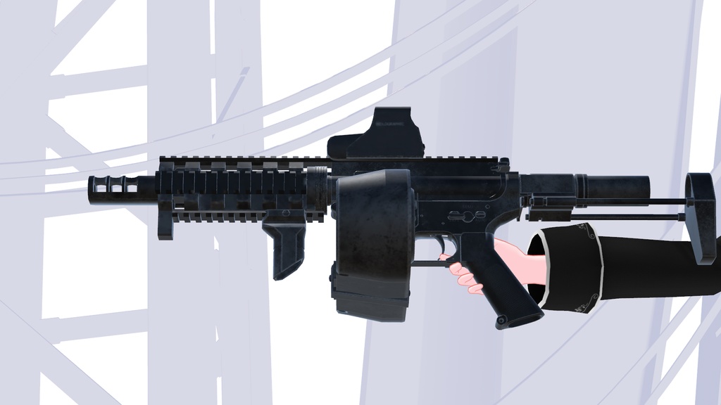 【パーツ切り替え式】M16C PATRIOT【映像制作/ゲーム制作/VRC向け】