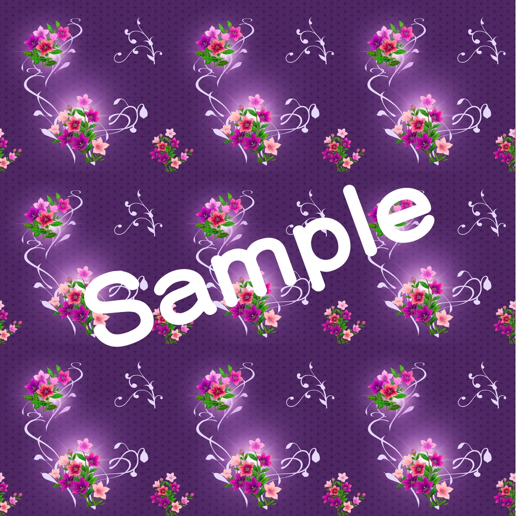 和風柄デジタルペーパー 秋色編 Vol.6 桔梗(深色)Part 1(15枚セット)**Japanese Traditional Digital Paper Autumn Collection Vol.6 Kikyo – Deep Colors Part 1 (15 Sheets)**