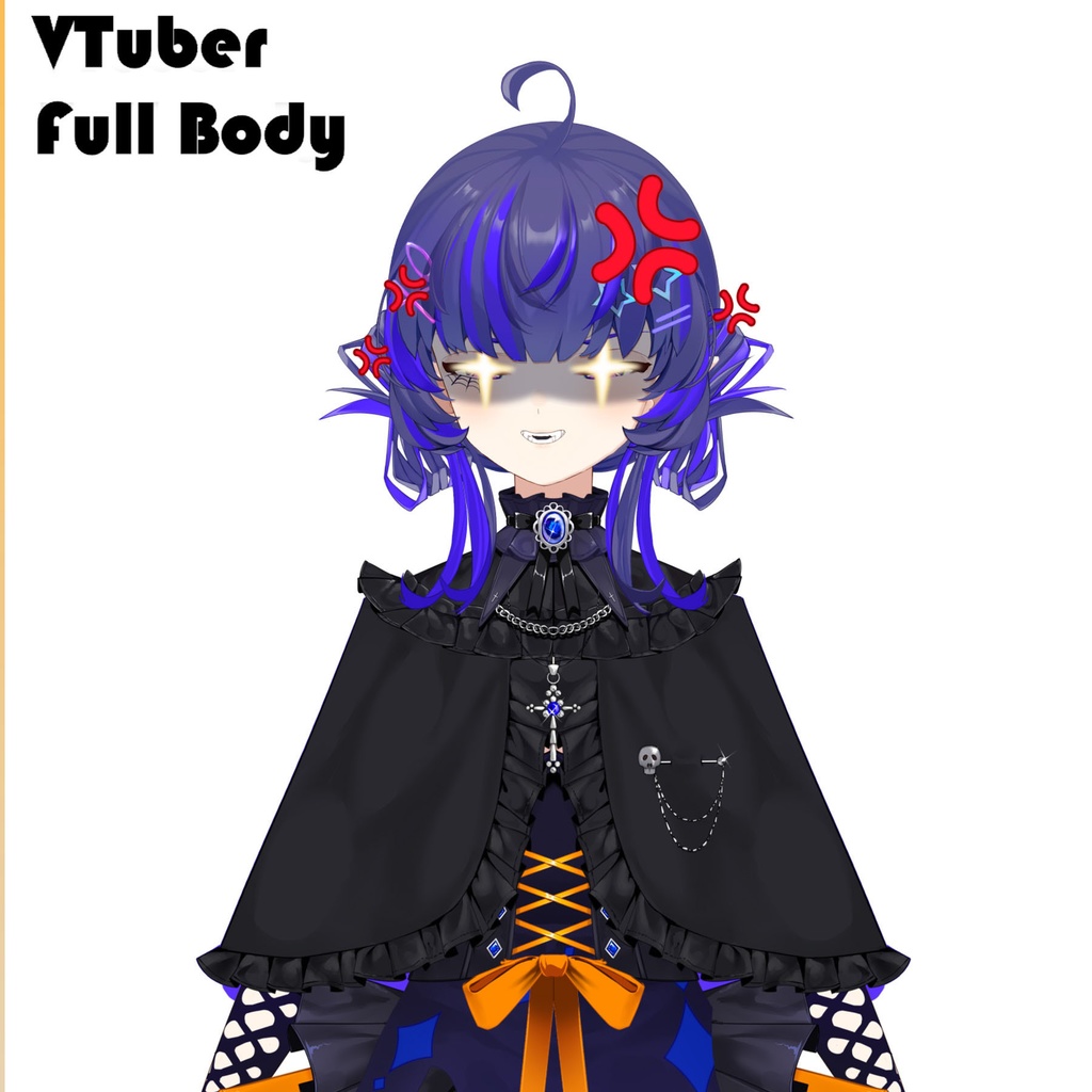 【量産モデル】Y2Kギャル可愛いVTSアクセサリーLive2D