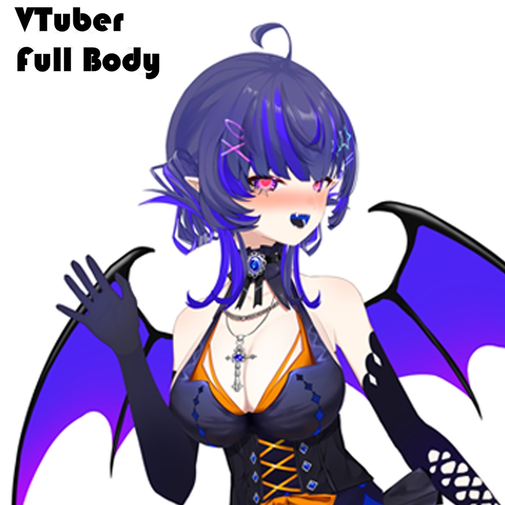 【量産モデル】Y2Kギャル可愛いVTSアクセサリーLive2D