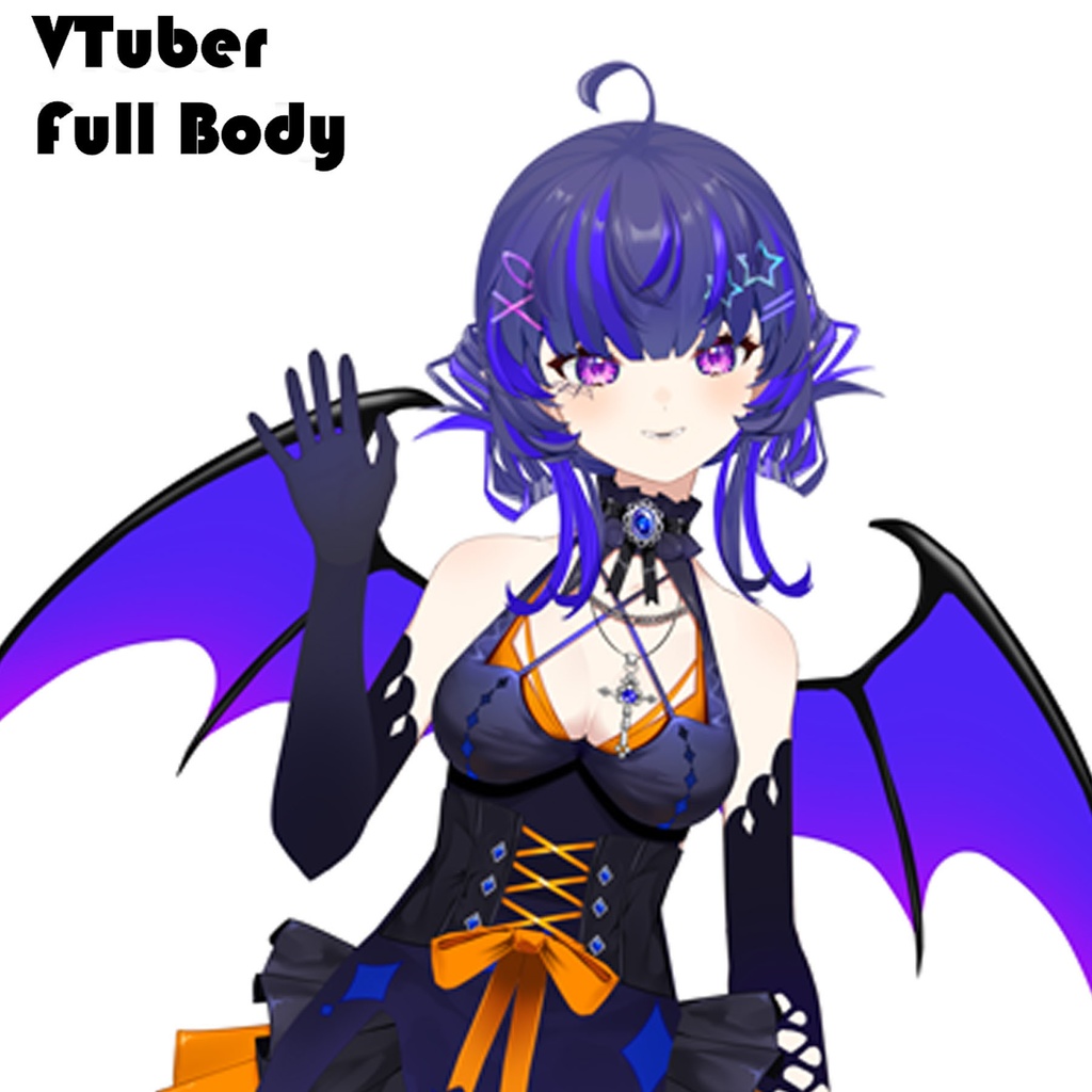 【量産モデル】Y2Kギャル可愛いVTSアクセサリーLive2D