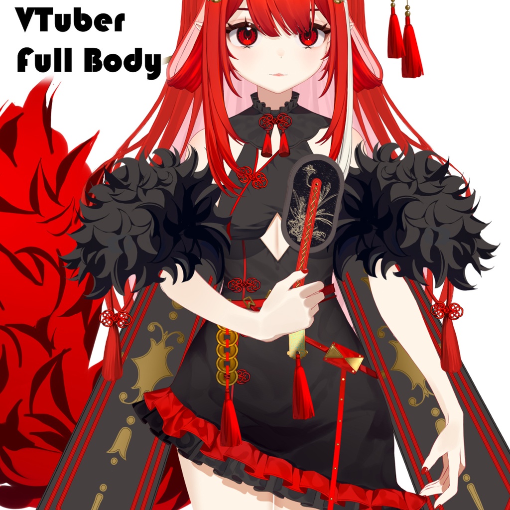 【live2dモデル】かわいい白うさぎ vs あかうさぎ