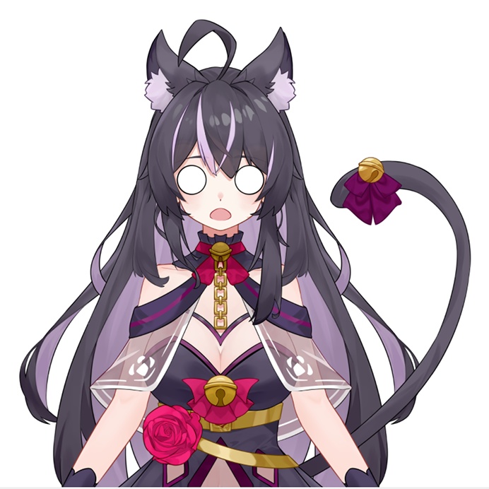 「live2dモデル」ミスティックローズキャットをご