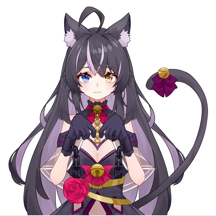 「live2dモデル」ミスティックローズキャットをご