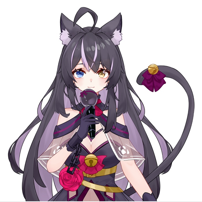 「live2dモデル」ミスティックローズキャットをご