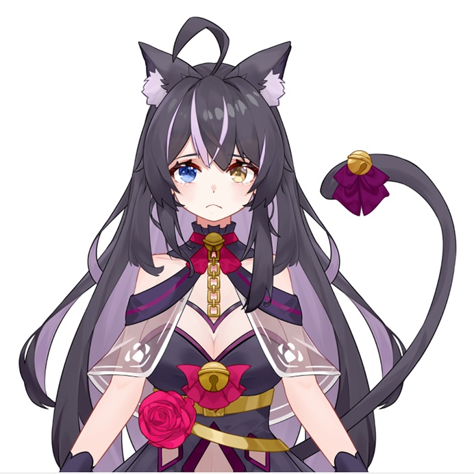 「live2dモデル」ミスティックローズキャットをご