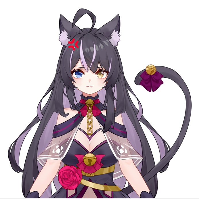 「live2dモデル」ミスティックローズキャットをご