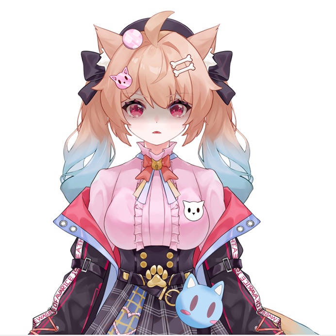 「live2dモデル」ミスティックローズキャットをご