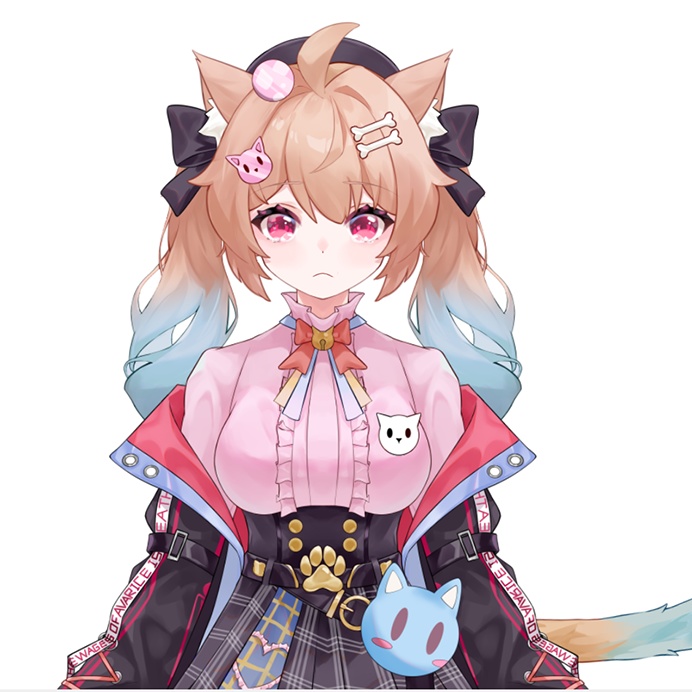 「live2dモデル」ミスティックローズキャットをご