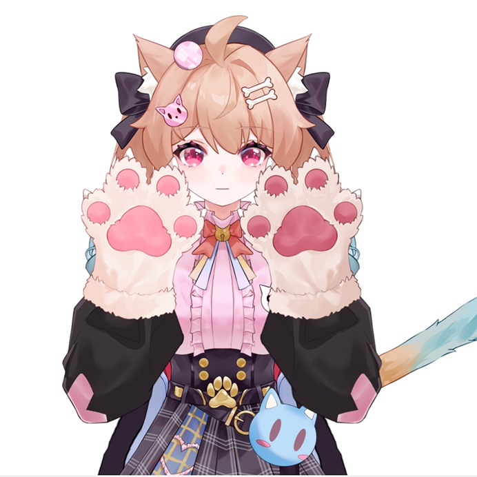 「live2dモデル」ミスティックローズキャットをご