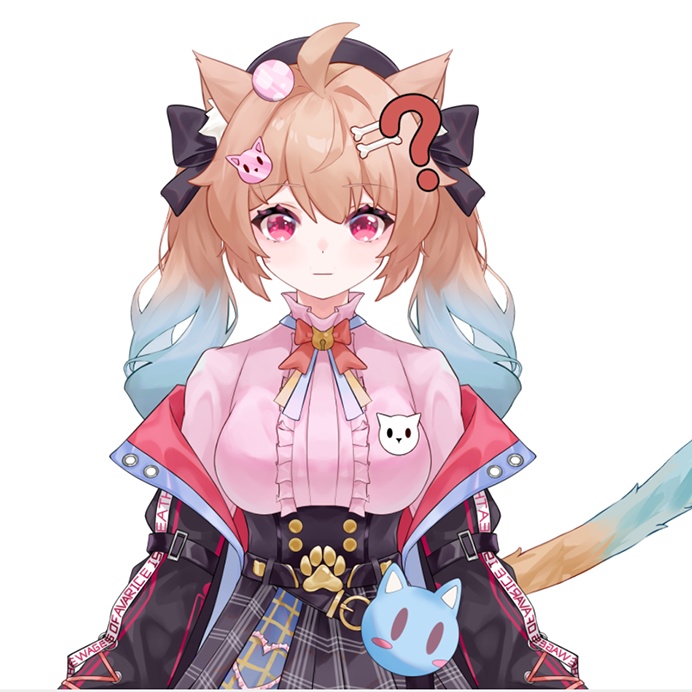 「live2dモデル」ミスティックローズキャットをご