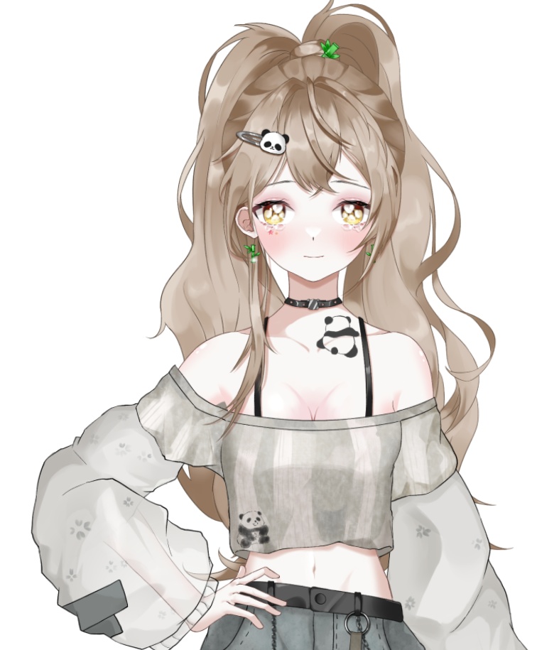 「live2dモデル」かわいいカウガール