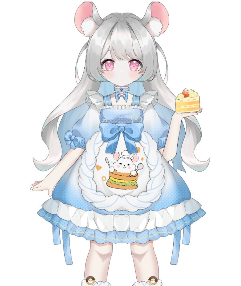 「live2dモデル」可愛いハムスター少女