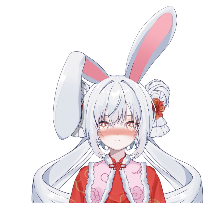 「live2dモデル」お正月うさぎ