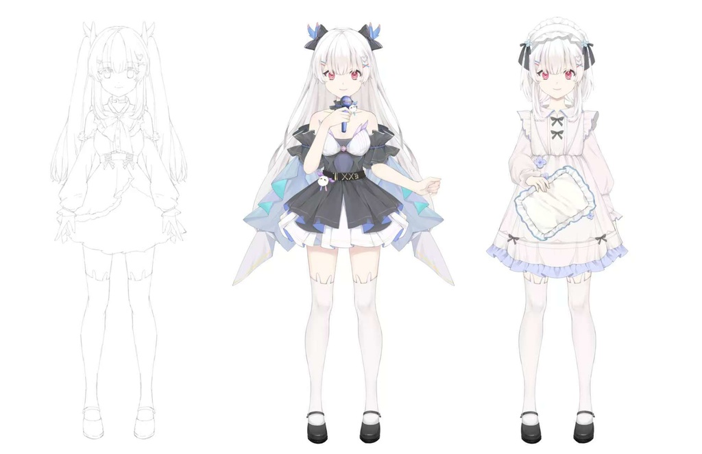 「live2dモデル」海兔