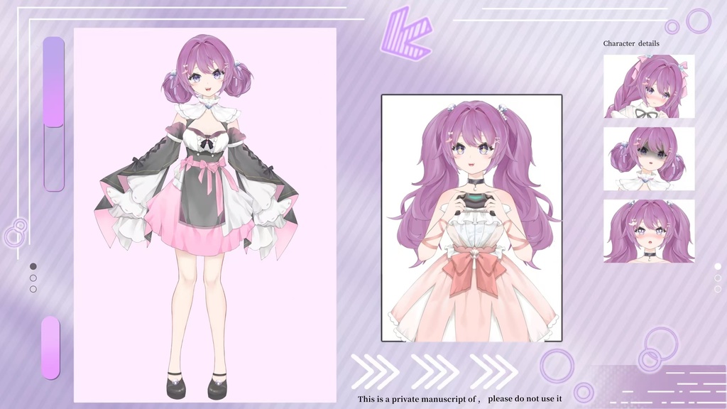 「live2dモデル」ショウちゃん