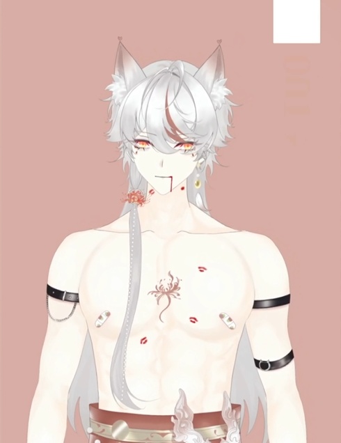 「live2dモデル」狐さん