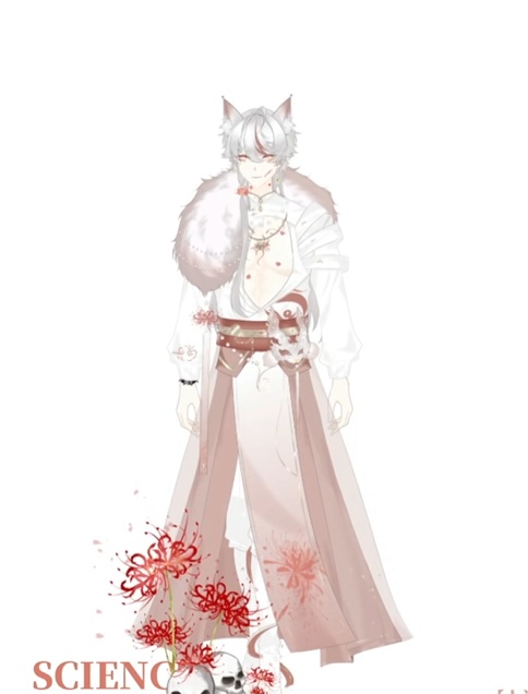 「live2dモデル」狐さん