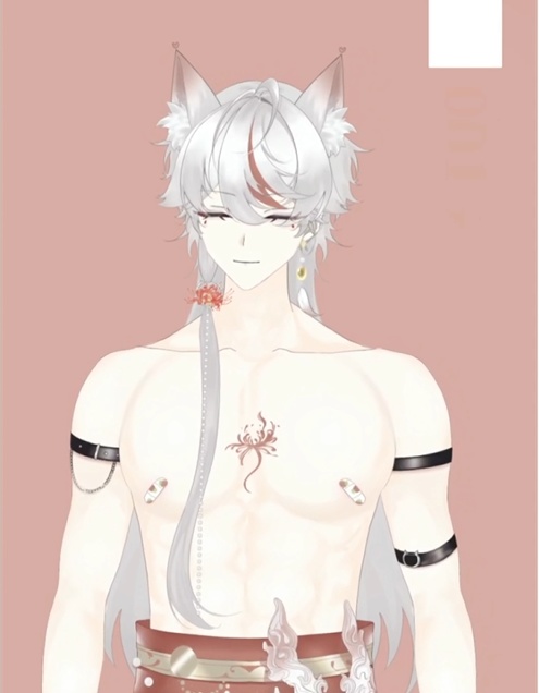 「live2dモデル」狐さん